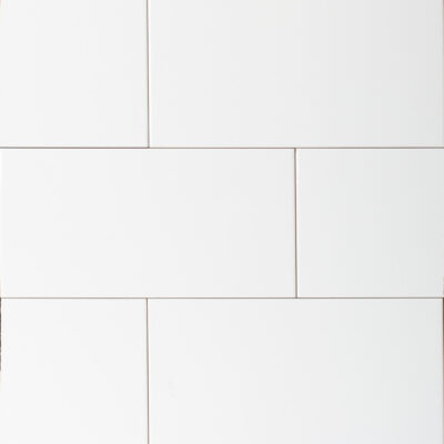 White Flat Gloss Bathroom Wall Tiles