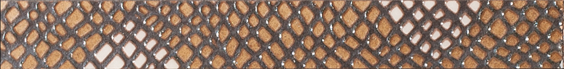 Snakesin Beige, Ocre & Ocre Listello Bathroom Wall Tiles
